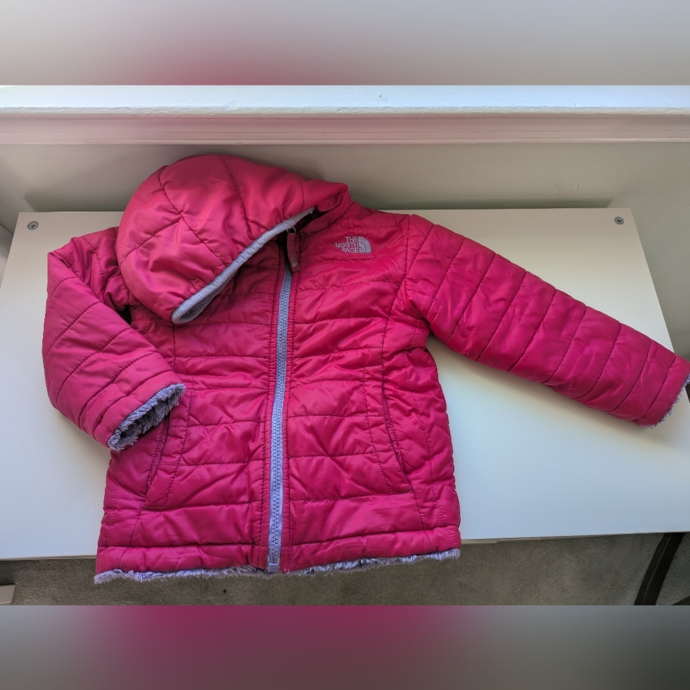 North Face Pink Shasta Jacket - Girls 3T